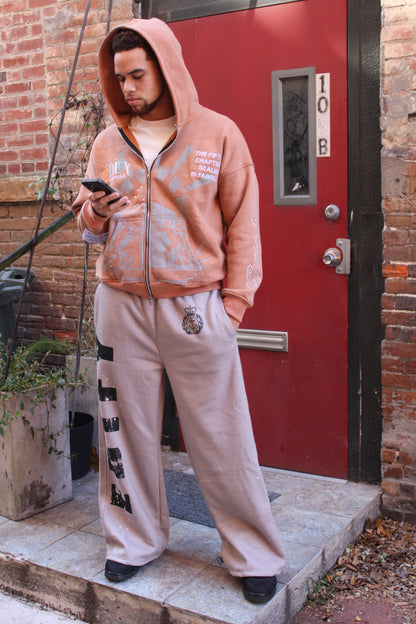 Washed Brown – “GENESIS V Hoodie”