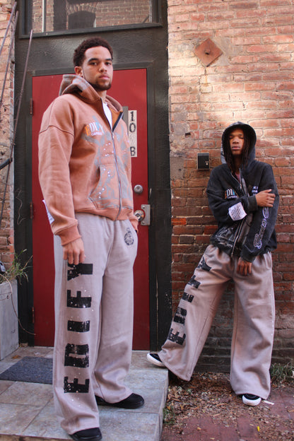 Washed Brown – “GENESIS V Hoodie”