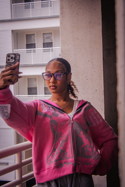 Rose Pink – “GENESIS V Hoodie”