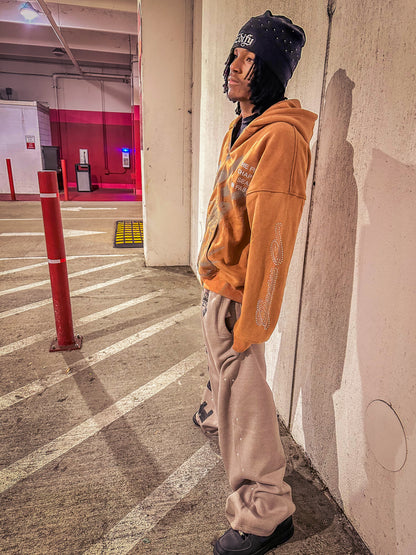 Washed Brown – “GENESIS V Hoodie”